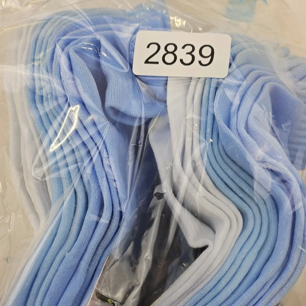 Womens Low Cut Training Socks 6‎ Pack Blue White One Size RN122786 2 Packs